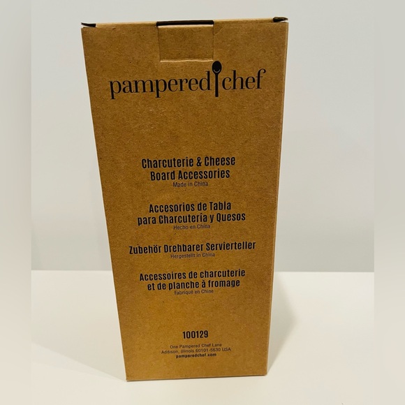 Pampered Chef Charcuterie & Cheese Board Accessories Kit - Picture 2 of 8